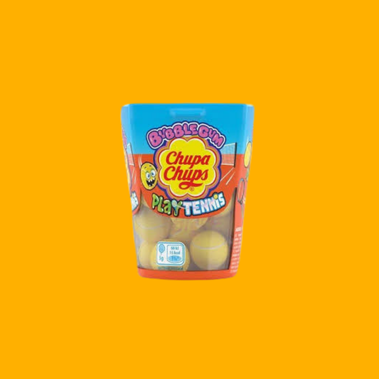 Chupa Chups Play Tennis Bubble Gum (Exp: 01/02/26)